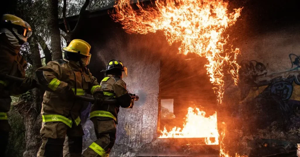 mobile home fire Tompkins County