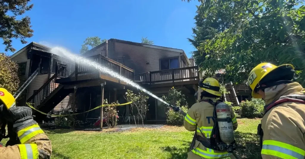 A Back Deck Fire Nearly Destroyed an Entire Oregon Home
