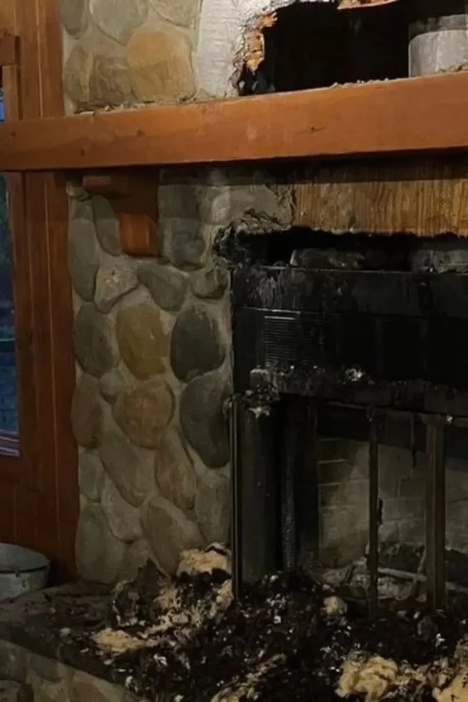 Chimney Fire Engulfs Peshtigo Home