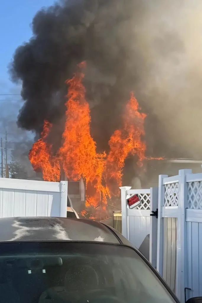 House Fire in Hanover
