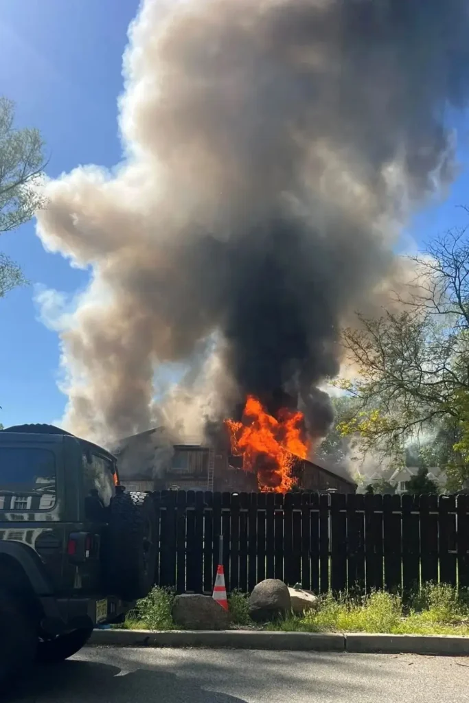 House Fire in Norwood