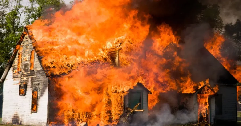 House Fire in Puckett