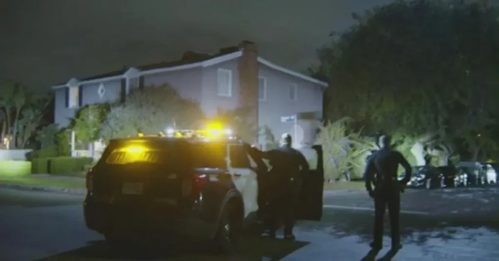 Intruders Enter Los Angeles Home