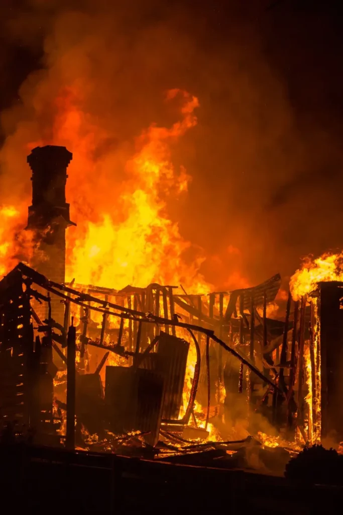 Johnston House Fire
