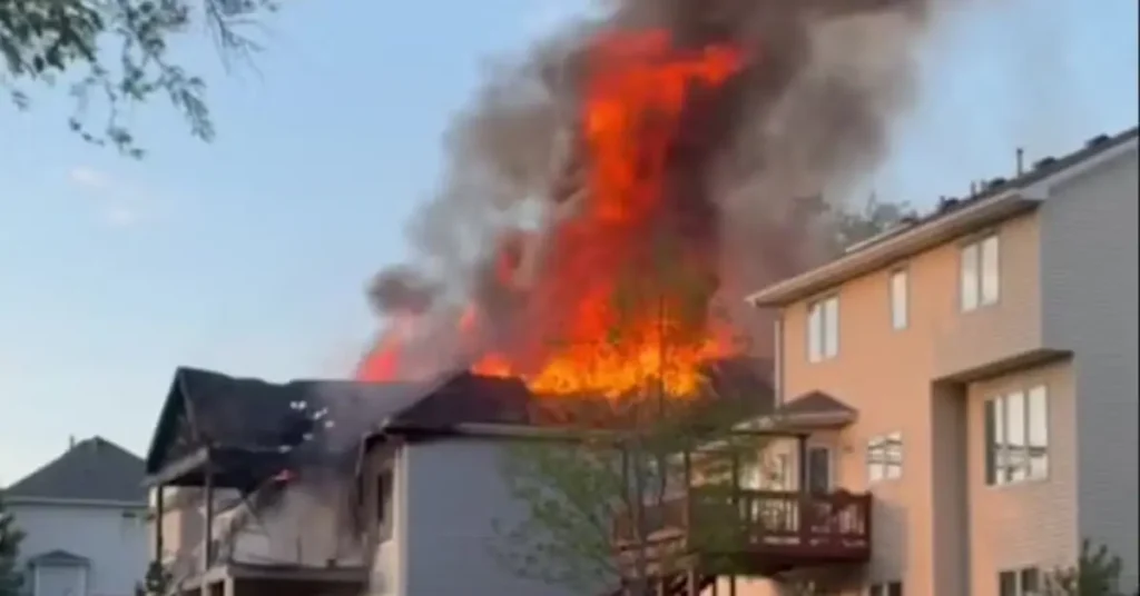 Johnston House Fire