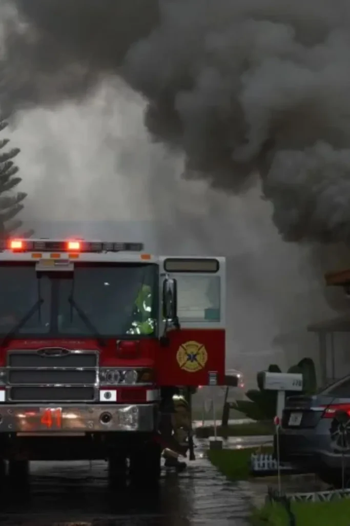 Lakeland Mobile Home Fire