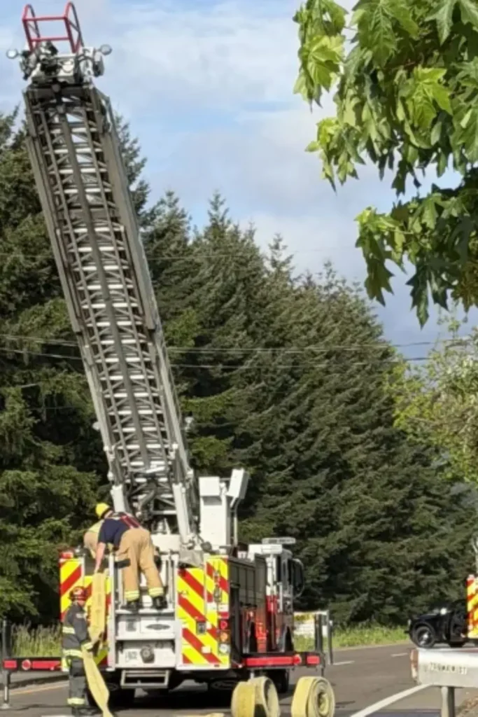 Oregon House Fire
