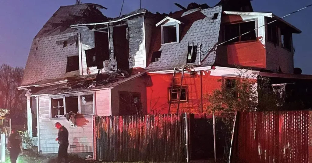 Porterville House Fire