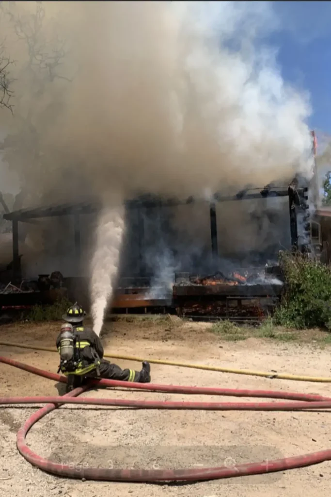 San Luis Obispo County Home Fire