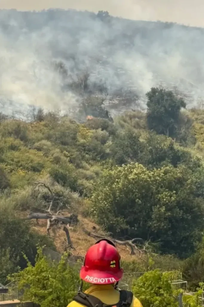 Sandy Fire Ventura County