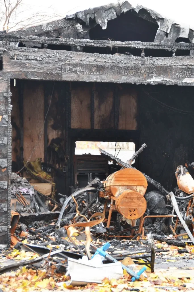 Sandy Oregon Home Fire