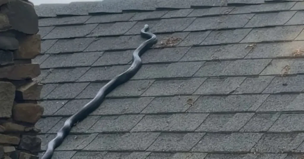 Six Foot Black Rat Snake Was Removed From a Meriden Home