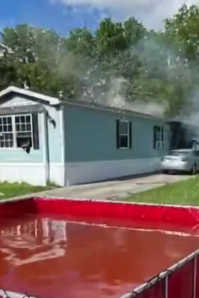 Town of Rock Wisconsin House Fire