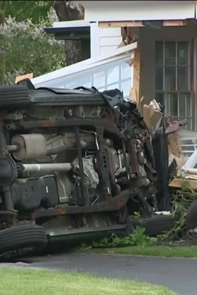 Truck Plows Into Hanson Massachusetts