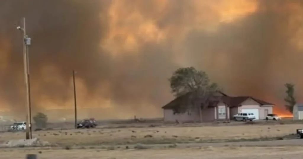 Wildfire Forced Families Out of Their Homes Near Mountain Home