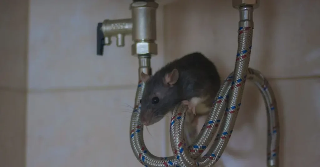 can mice get in through the dishwasher