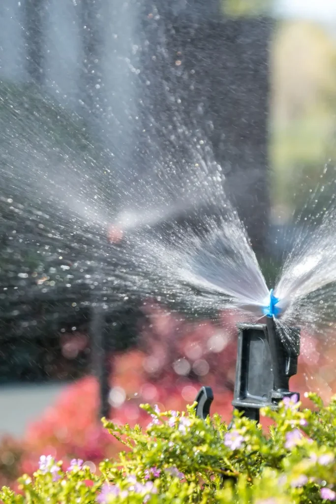 exterior sprinklers insurance wildfires