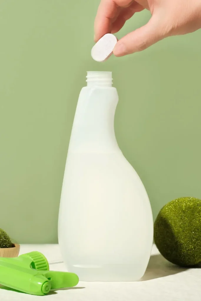why switch to refillable cleaning bottles
