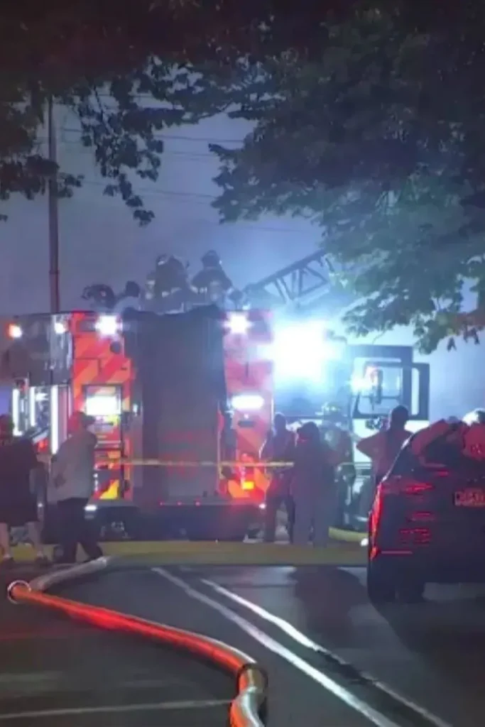 100 Firefighters Battled a House Fire in Pottstown