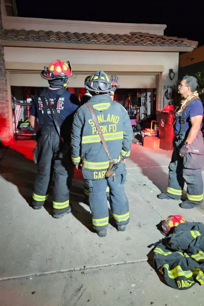 Attic Fire Tears Through Sunland Park House