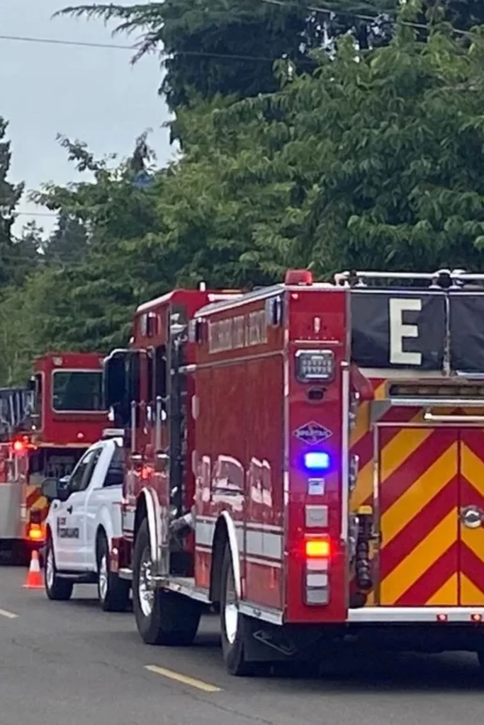 Firefighters Rescue Two from Burning Oregon Home