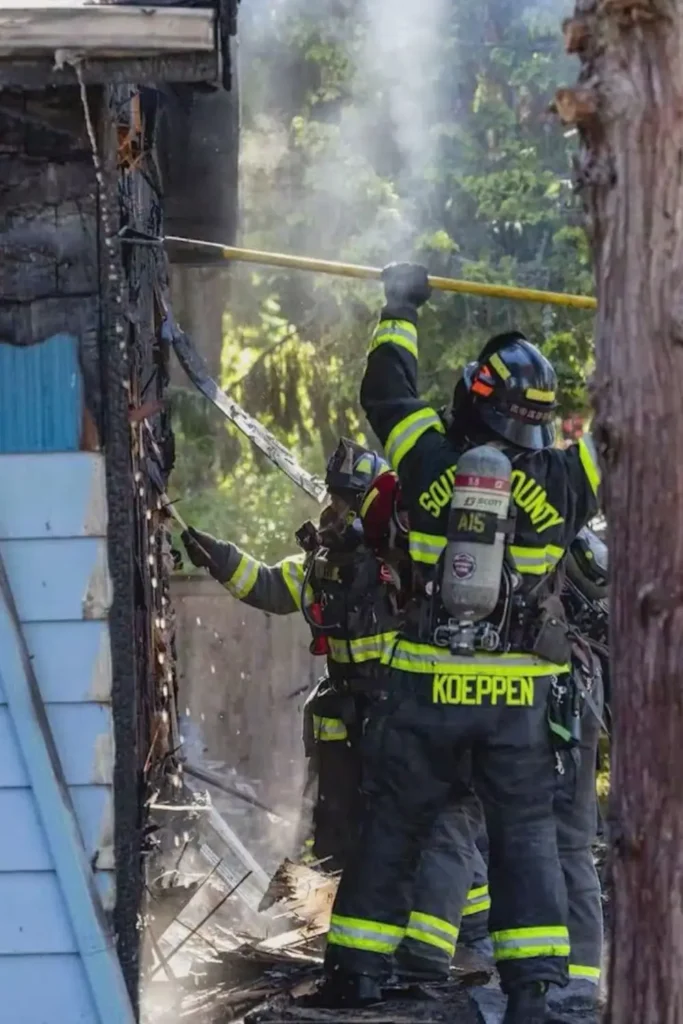 House Fire Displaces Four Residents in Lynnwood's Meadowdale