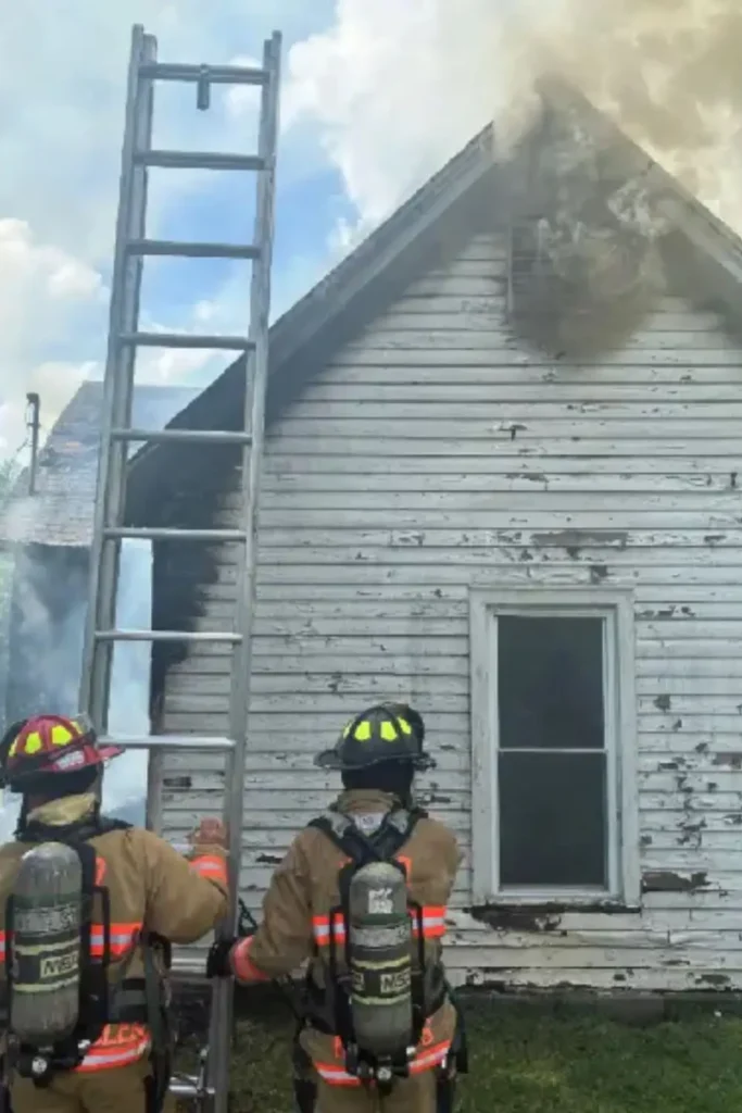 House in Hopkinsville Caught Fire