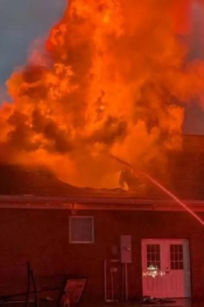 Lightning Hit a Kentucky Home
