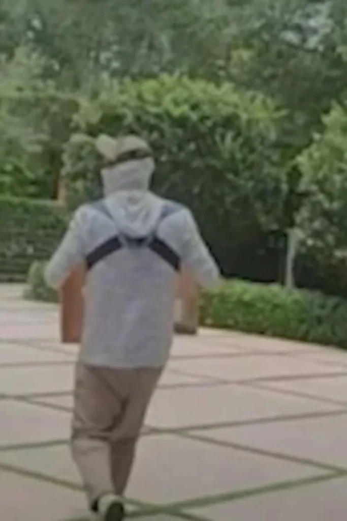 Miami Porch Pirate Caught on Home Security Camera