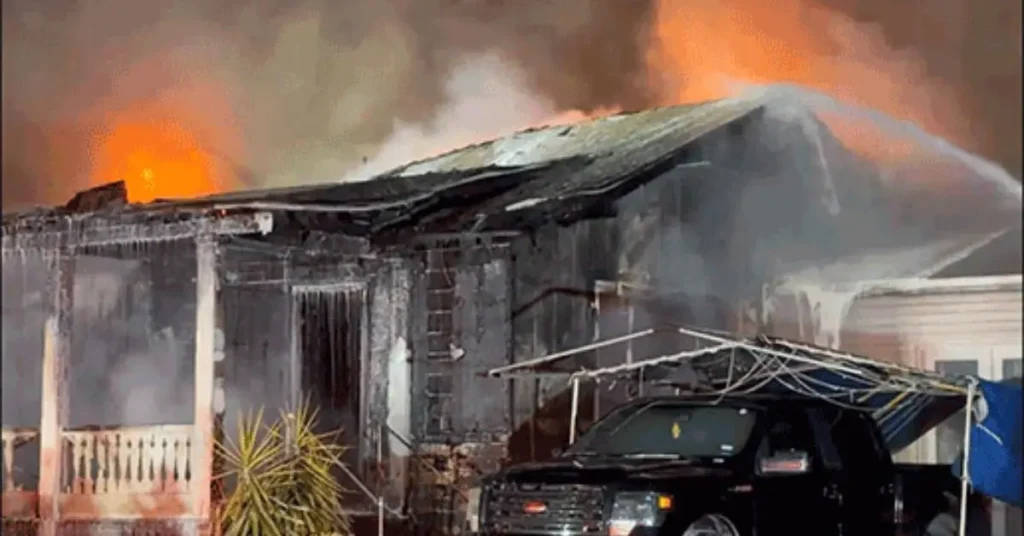 Oakley House Fire