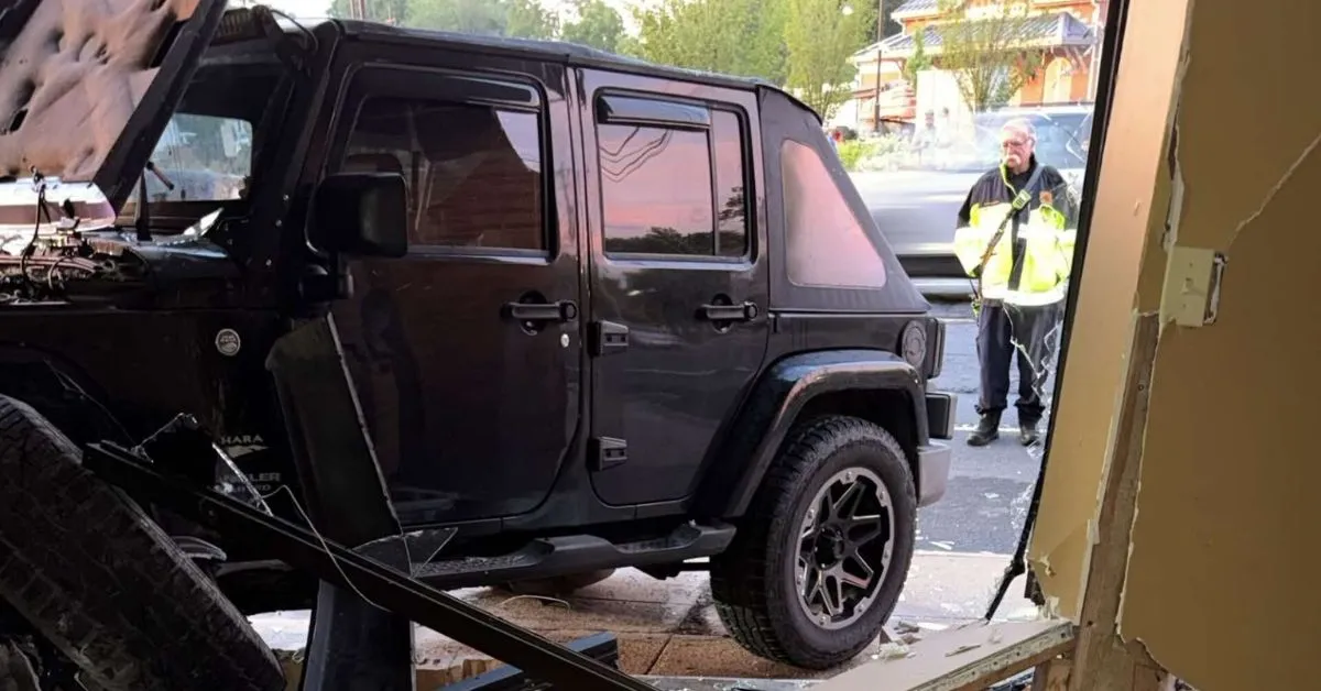 SUV Slams Into Connecticut Home