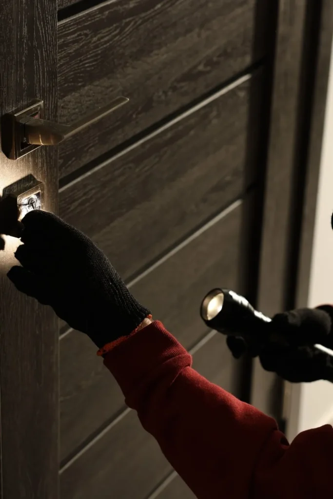 Two Burglars Walked Into a Woodside Home