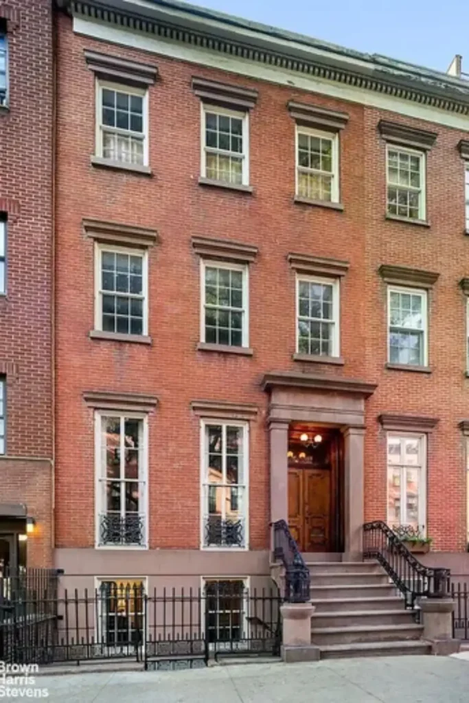new york west village townhouse greenhouse historic sale