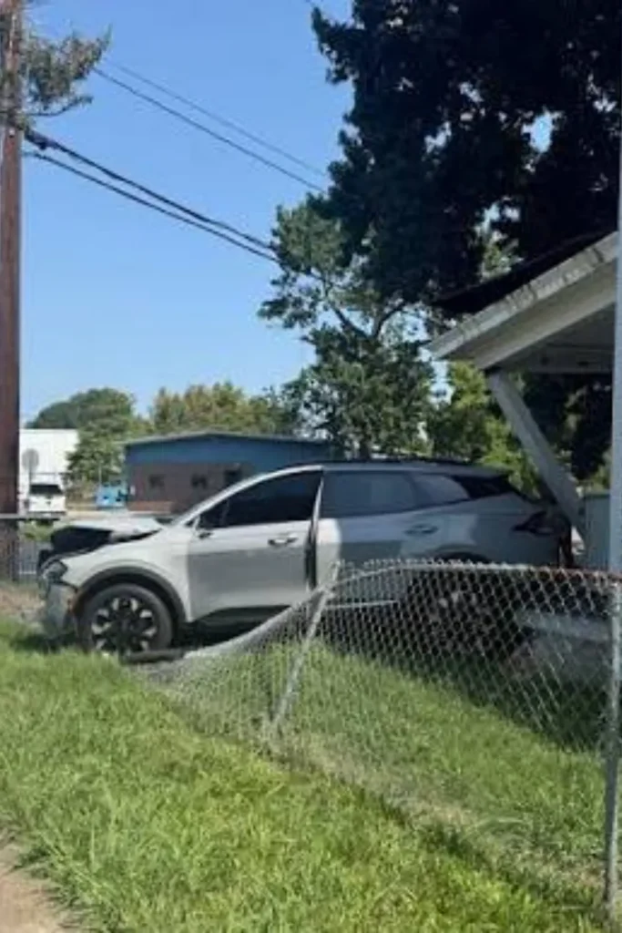 A Car Just Slammed Into a Norfolk Family's Front Porch