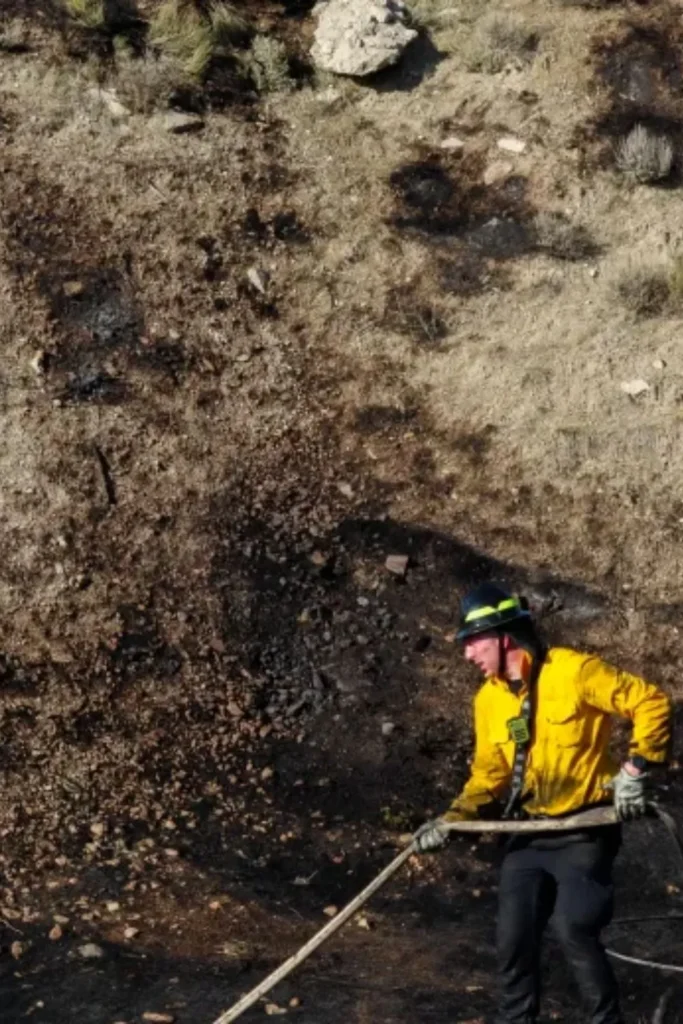 A Grass Fire Jumped the Hill and Took Out a Home on Pheasant Drive