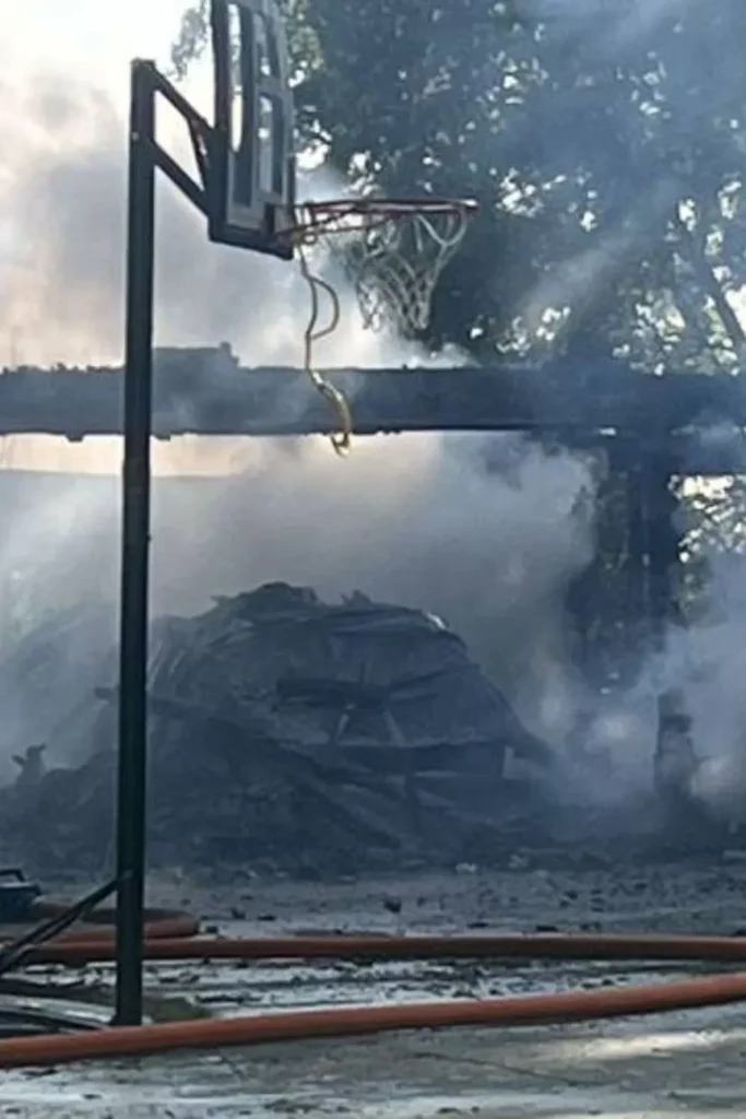 Batavia Home Burned