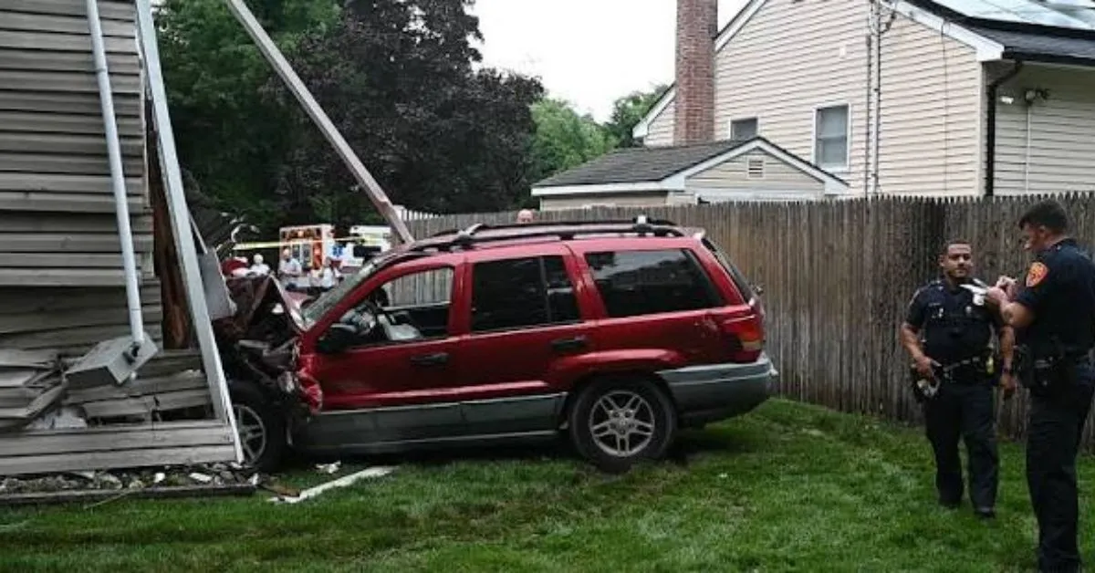 Car Plowed Through Two Fences and a Shed Before Smashing Into a New York Home