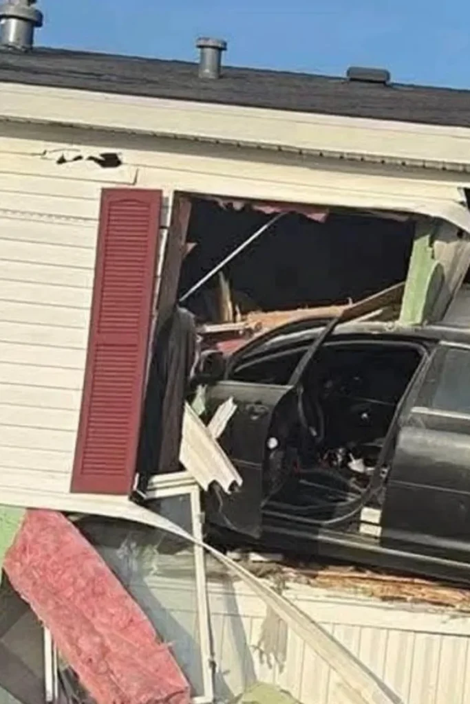 Car Smashed Through a Michigan Family's Mobile Home