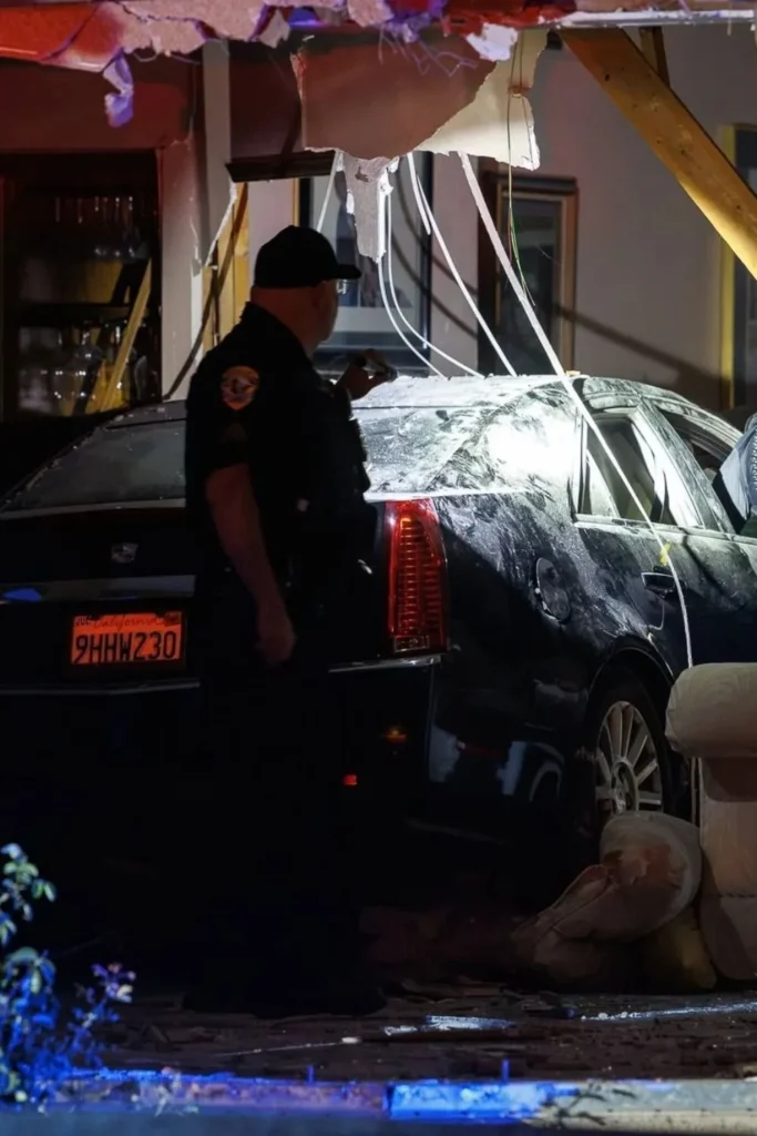 Driver Crashed Into a Visalia Home