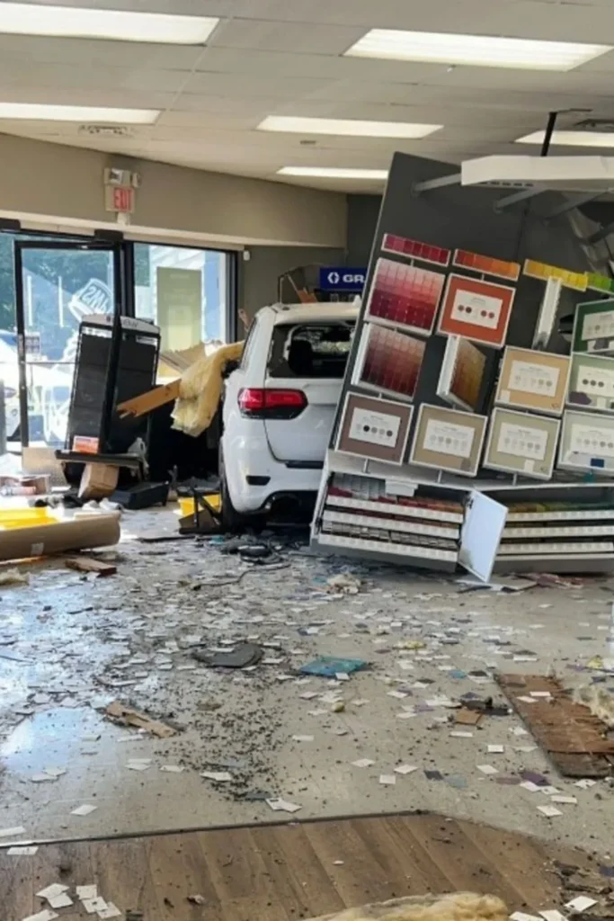 Drunk Driver Crashes Into Portland Paint Store Then Breaks Into a Family Home