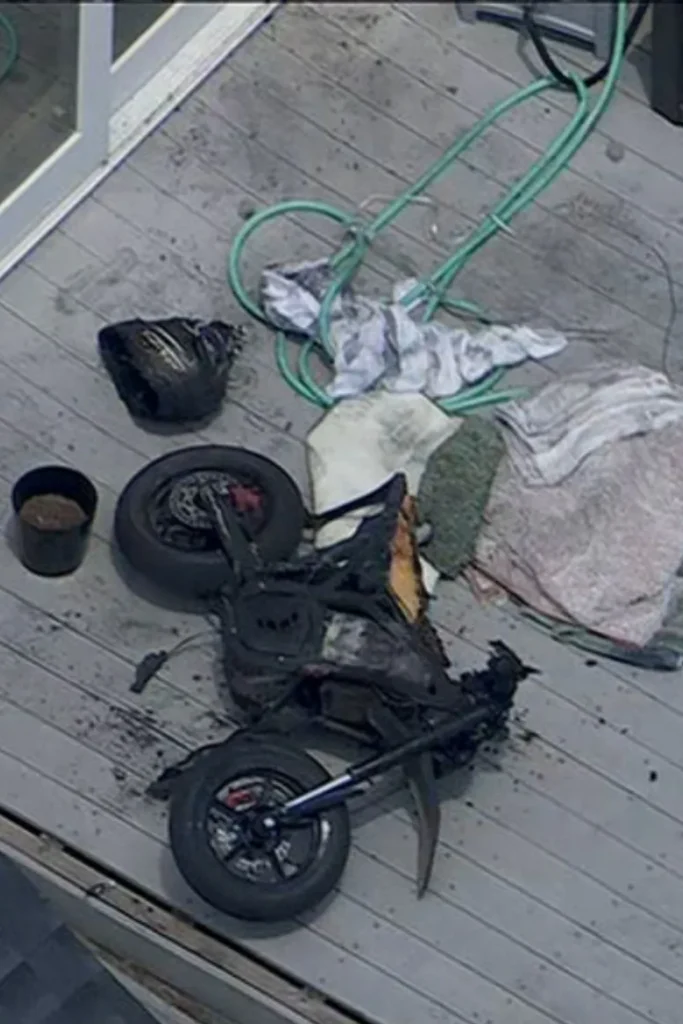 E-Bike Battery Explodes Inside Pennsylvania Home