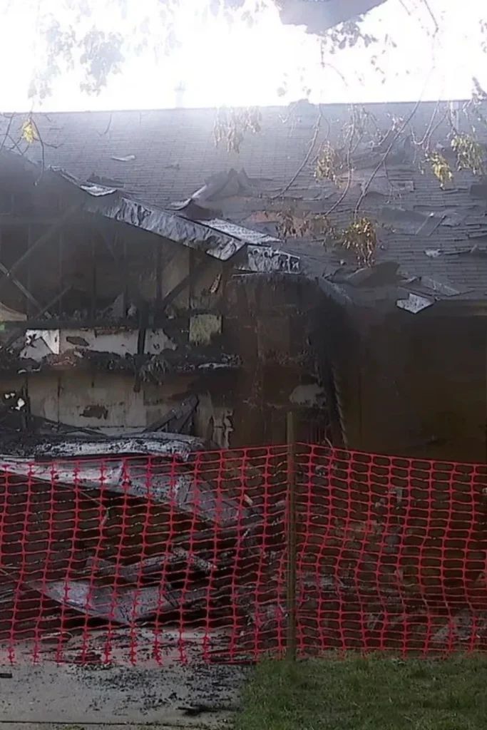 Maple Grove Home Goes Up in Flames