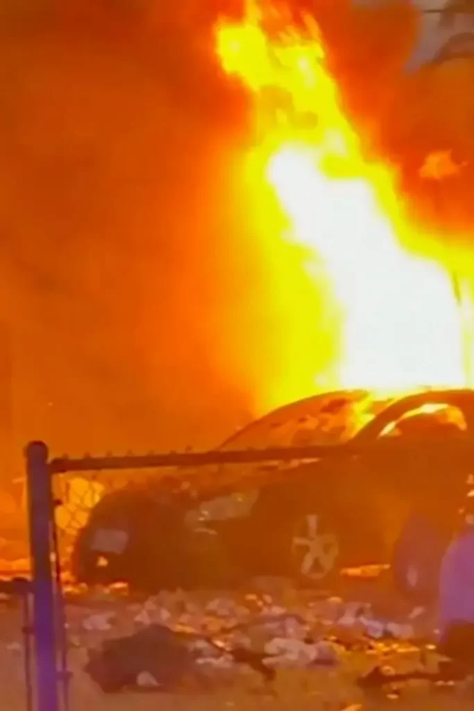 fireworks explosion in Chino