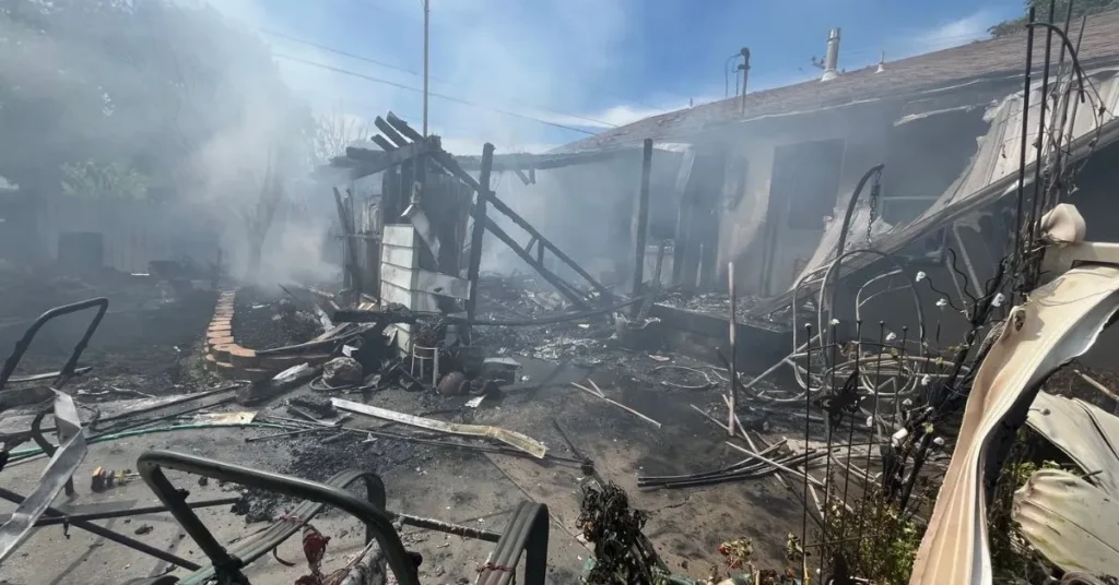 Midvale House Fire