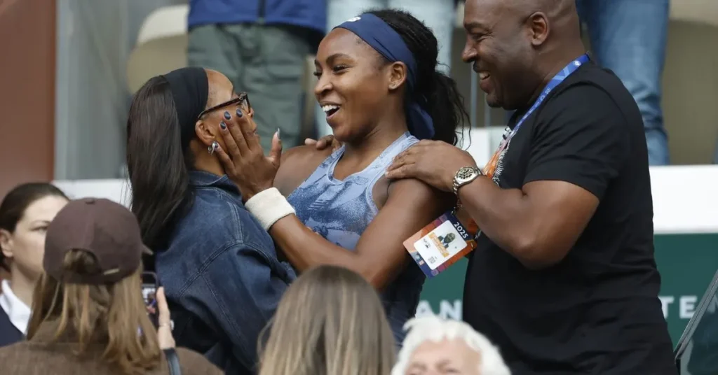 coco gauff home florida parents mansion tennis court